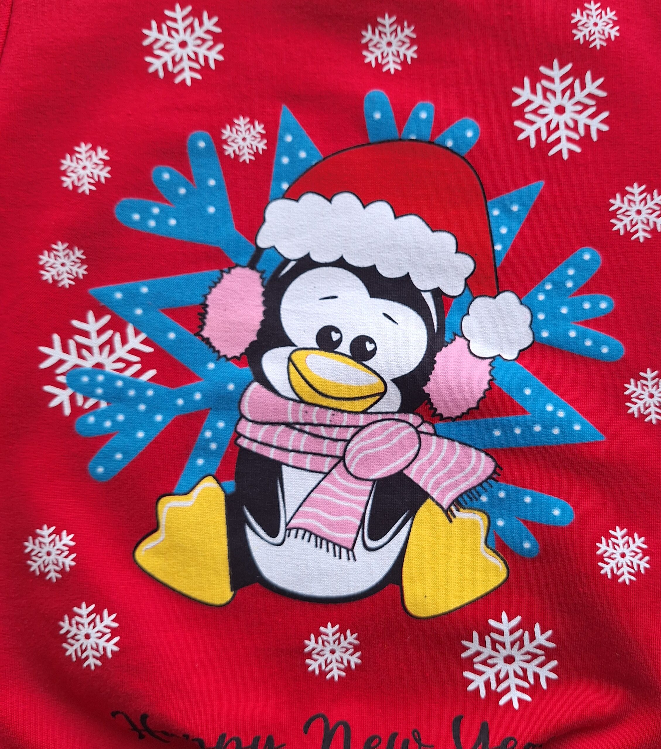 Kalėdinė palaidinė vaikams su pingvinu - Image 2