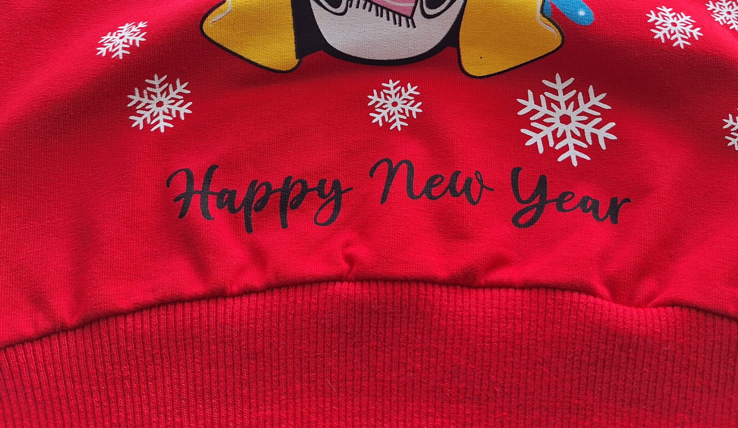 Kalėdinė palaidinė vaikams su pingvinu - Image 3