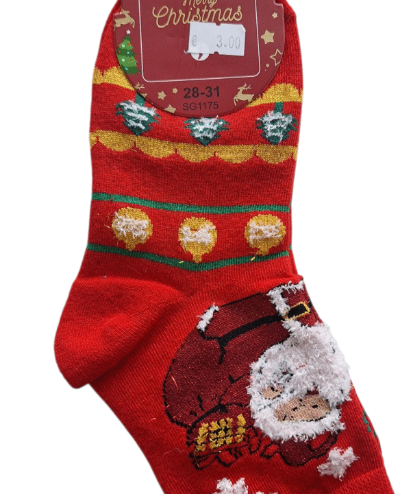 Kalėdinės kojinės vaikams su Seneliu Šalčiu