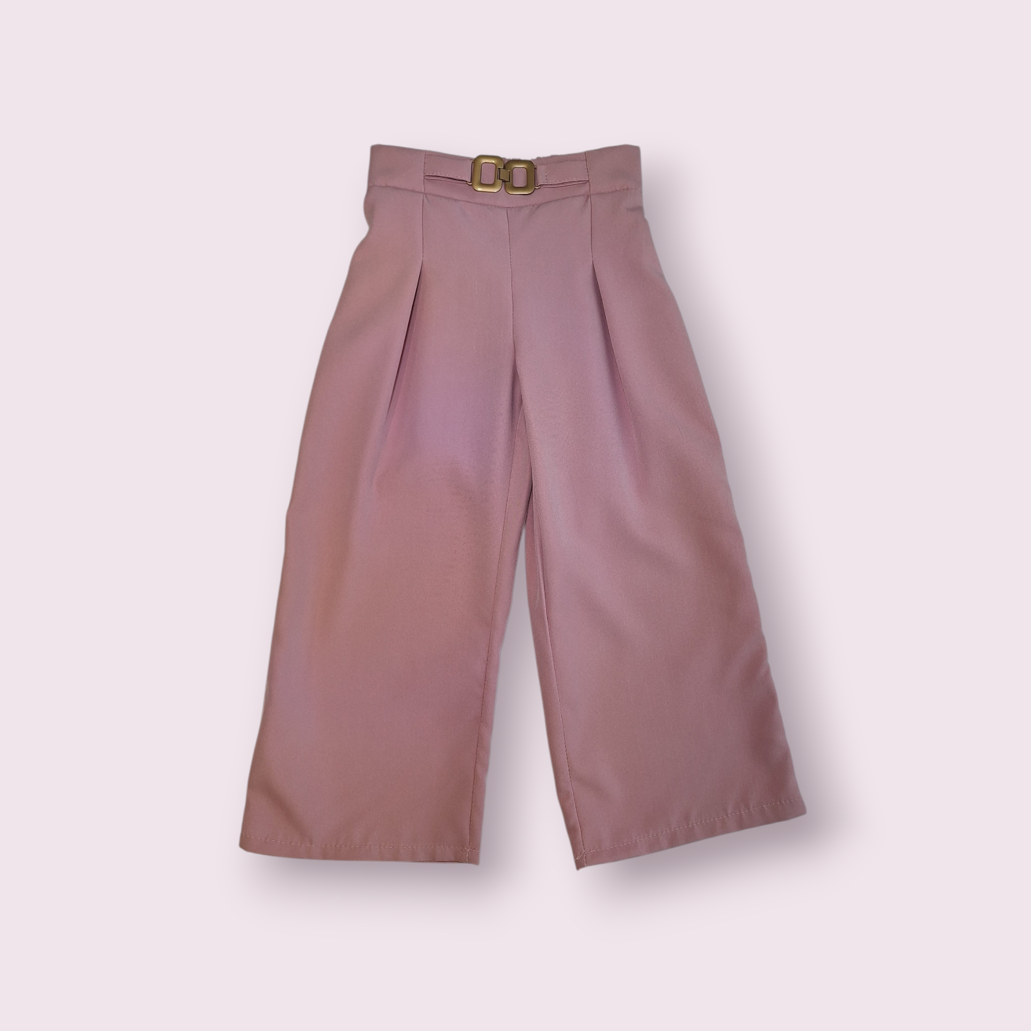 Puošnios, plačios kelnės mergaitei pavasariui/vasarai