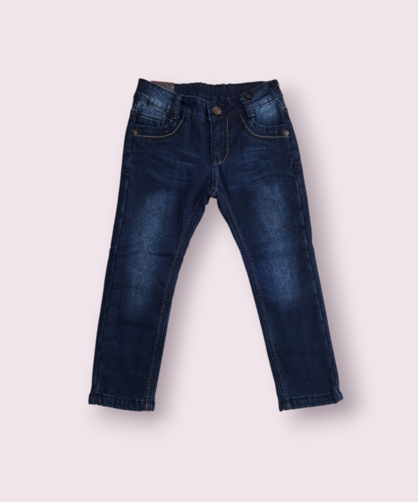 Šilti klasikiniai mėlyni džinsai berniukui